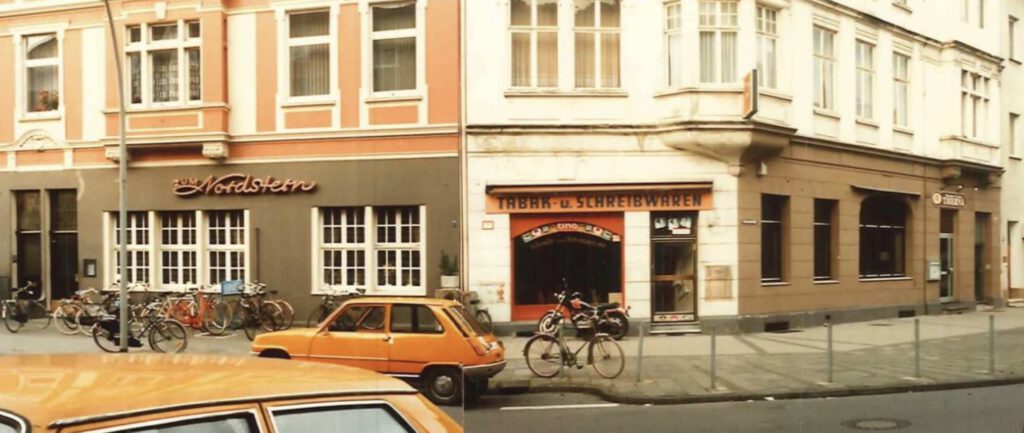 Hoyastraße 3 und Hoyastraße 5 im Jahr 1983 im Kreuzviertel Münster